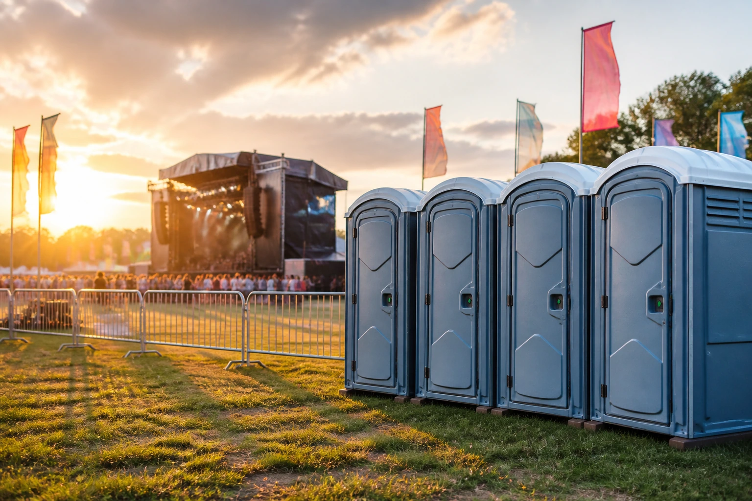 Portable restroom rental planning for Hurst, TX