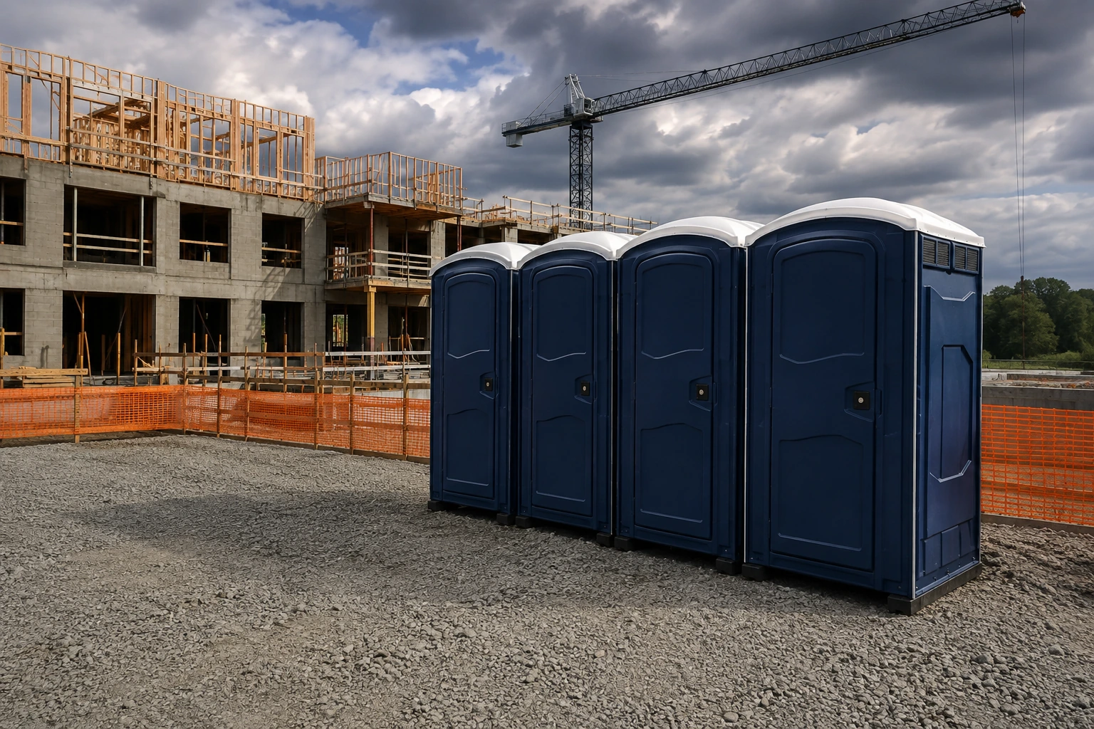 Portable restroom rental planning for Forest Hill, TX